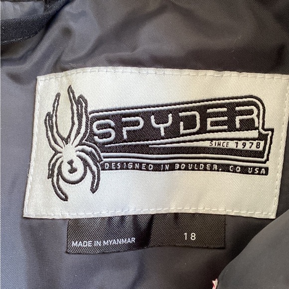 Spyder Junior Olympia Ski Pant - Black - Excellent condition - Picture 3 of 8